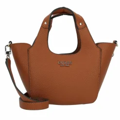 Discount Guess Calista Handtasche 24 cm caramel