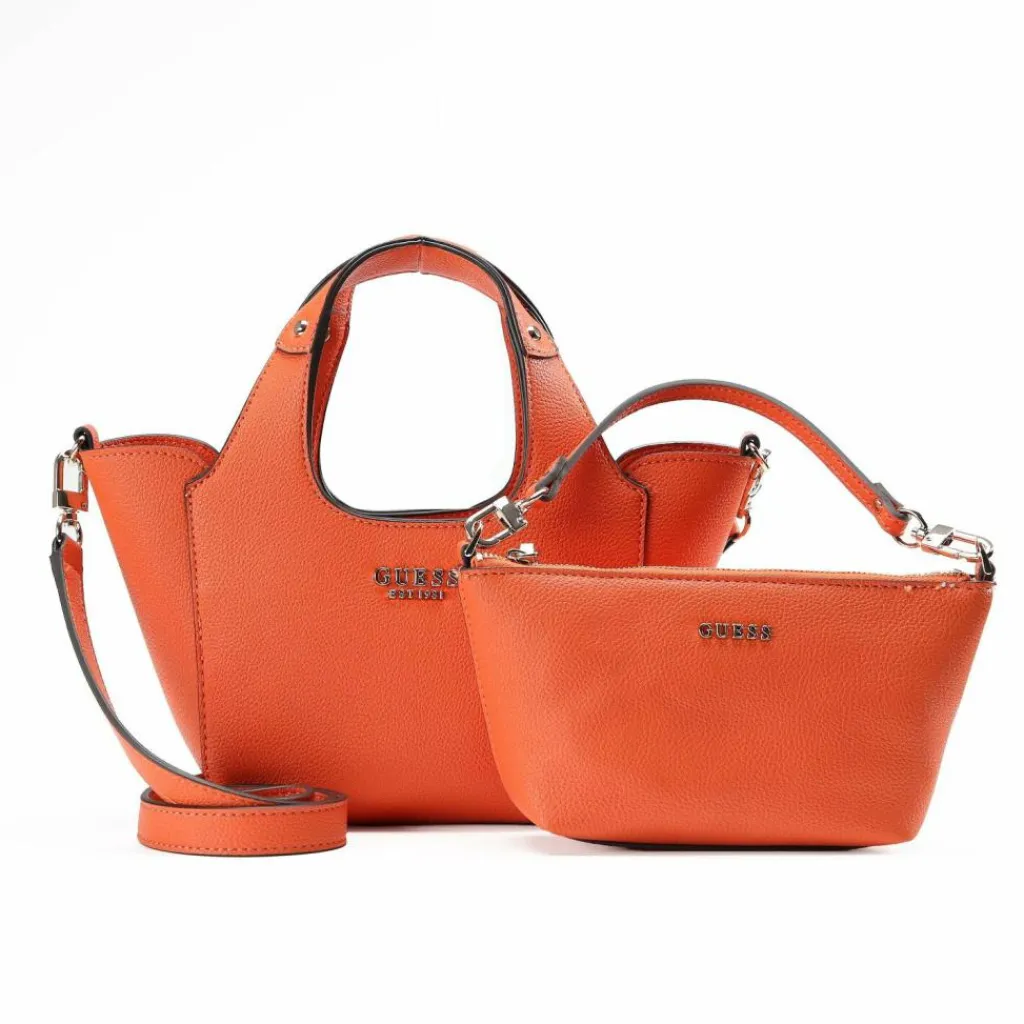 Outlet Guess Calista Shopper Tasche 28 cm orange