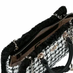 Online Guess Christi Schultertasche 34 cm black multi