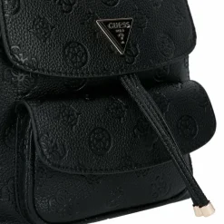Discount Guess Cresidia City Rucksack 25 cm black logo