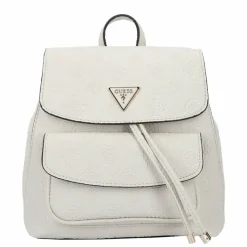 Outlet Guess Cresidia City Rucksack 25 cm bone logo