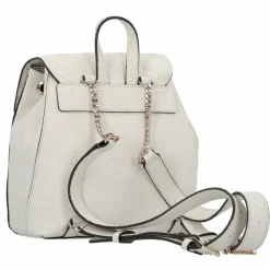 Outlet Guess Cresidia City Rucksack 25 cm bone logo