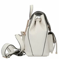Outlet Guess Cresidia City Rucksack 25 cm bone logo