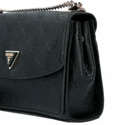 Guess Schultertaschen<Cresidia Schultertasche 24 cm black logo