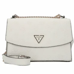 Guess Schultertaschen<Cresidia Schultertasche 24 cm bone logo