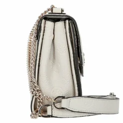 Guess Schultertaschen<Cresidia Schultertasche 24 cm bone logo