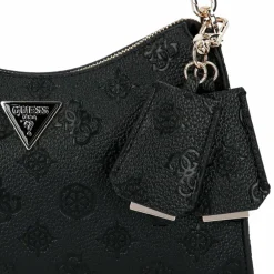 New Guess Cresidia Schultertasche 27 cm black logo