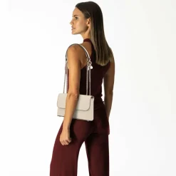 Guess Daryna II Schultertasche 25 cm bone