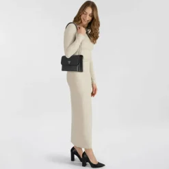 Guess Schultertaschen<Daryna II Schultertasche 25 cm black