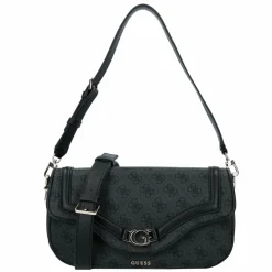 Outlet Guess Dea Schultertasche 29 cm coal logo
