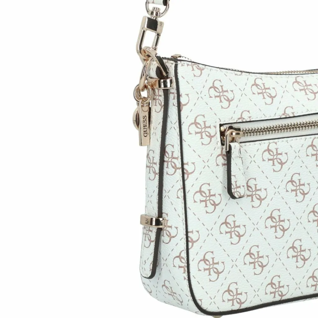 Outlet Guess Eco Erica Umhängetasche 25 cm cream logo