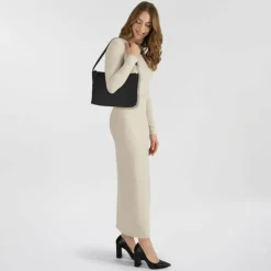 Outlet Guess Eco Gemma Shopper Tasche 49 cm black