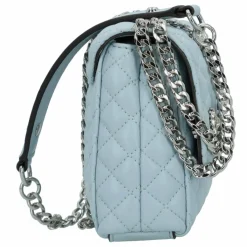 New Guess Everlee Schultertasche 18 cm misty blue