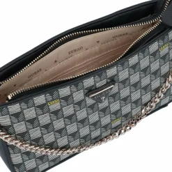 Guess Henkeltaschen|Schultertaschen<G Wave II Schultertasche 22 cm black logo