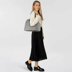 Guess G Wave II Shopper Tasche 41 cm black logo