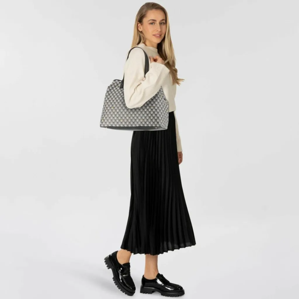 Guess G Wave II Shopper Tasche 41 cm black logo