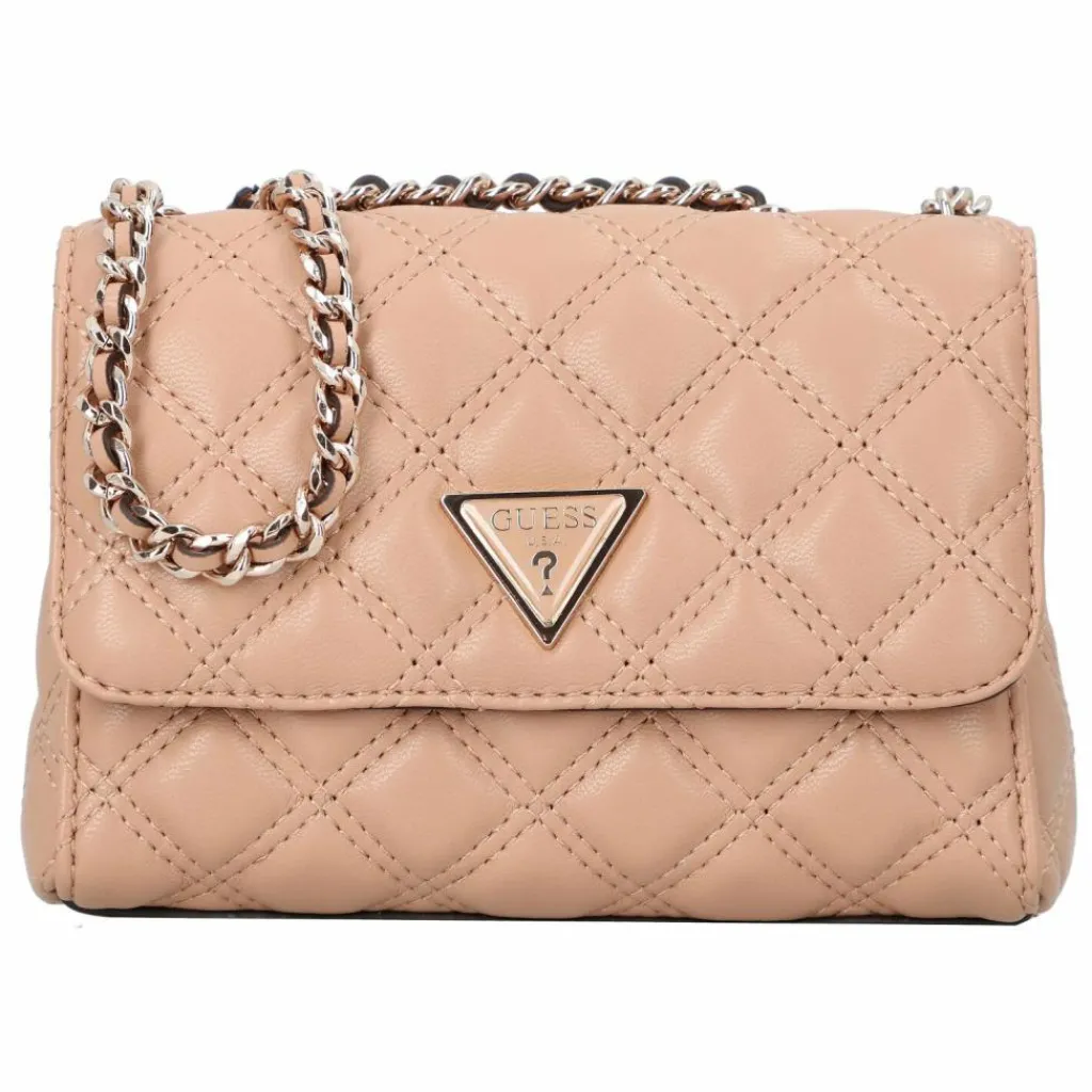 Sale Guess Giully II Mini Bag Schultertasche 18 cm beige