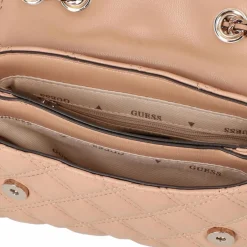 Sale Guess Giully II Mini Bag Schultertasche 18 cm beige