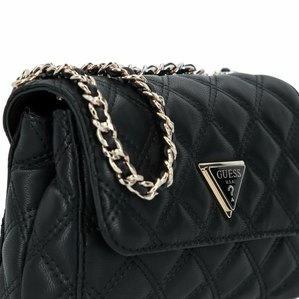 Guess Mini Bags|Schultertaschen<Giully II Mini Bag Schultertasche 18 cm black
