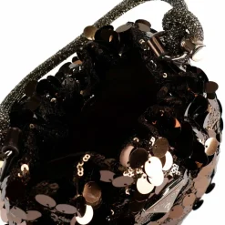 Guess Holiday Shine Mini Bag Handtasche 16 cm bronze