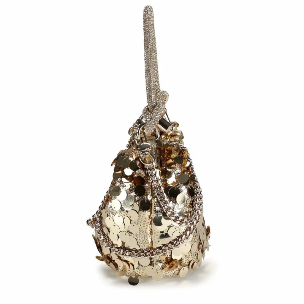 Guess Mini Bags|Henkeltaschen<Holiday Shine Mini Bag Handtasche 16 cm gold