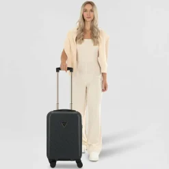 Sale Guess Jesco 4 Rollen Kabinentrolley 54 cm coal logo