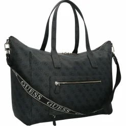 Guess Reisetaschen Ohne Rollen|Weekender<Latona Weekender Reisetasche 53 cm coal logo
