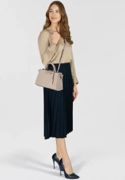 Guess Henkeltaschen<Lefia Handtasche 33 cm simply taupe