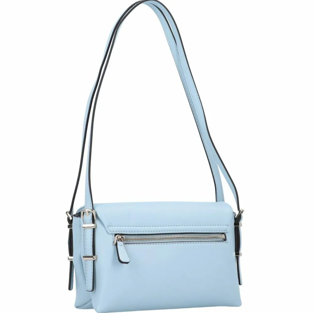 New Guess Lefia Schultertasche 23 cm misty Blue