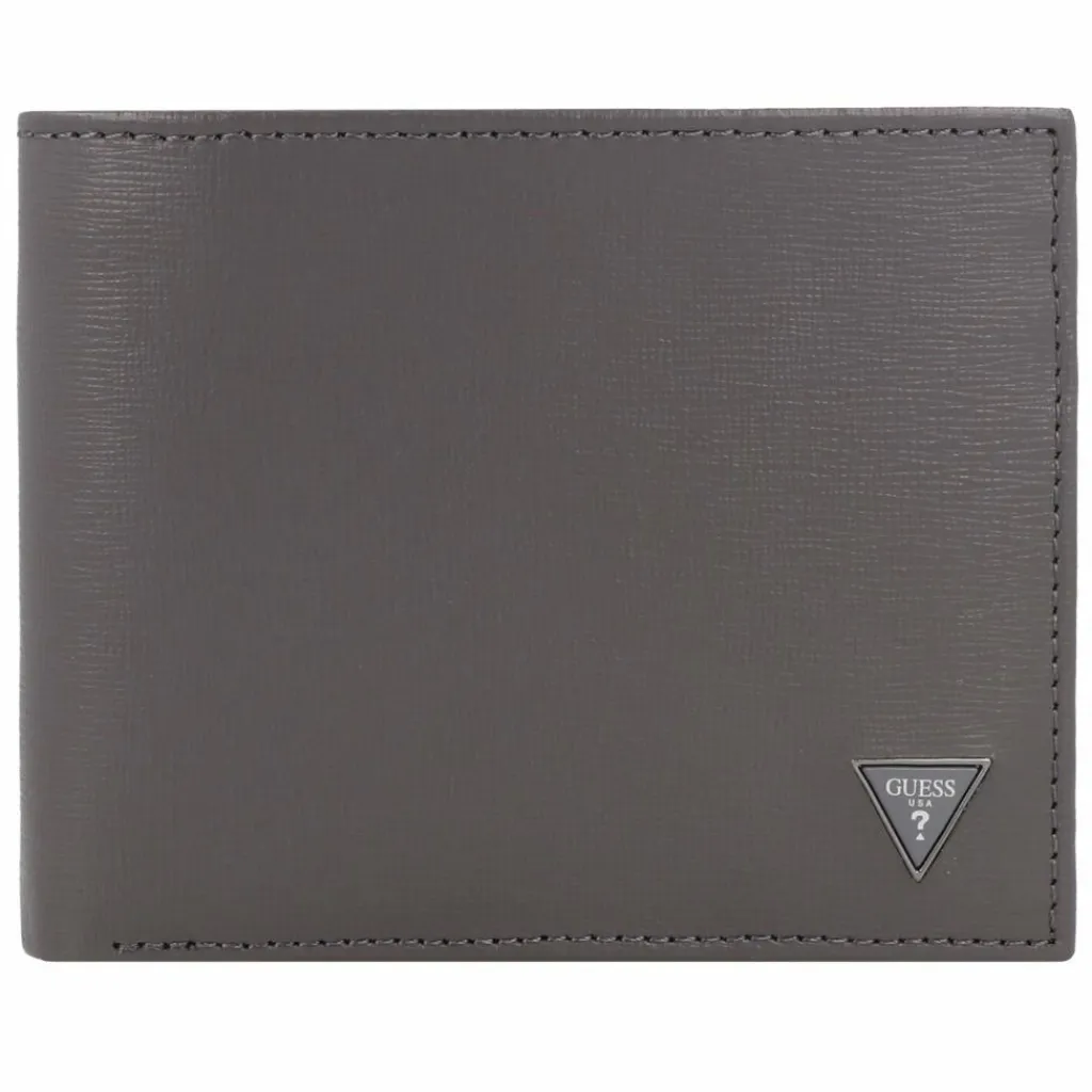 Best Guess Madrid Geldbörse RFID Schutz Leder 12 cm grey