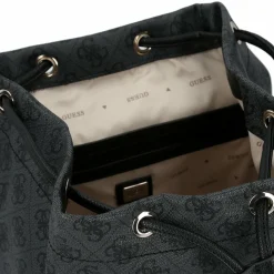 Guess City Rucksäcke<Manhattan II City Rucksack 33 cm coal logo