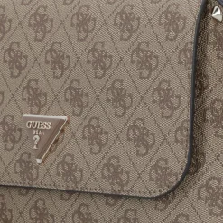 Clearance Guess Meridian II Umhängetasche 26 cm latte logo