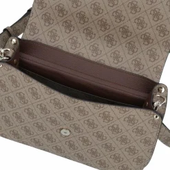 Clearance Guess Meridian II Umhängetasche 26 cm latte logo