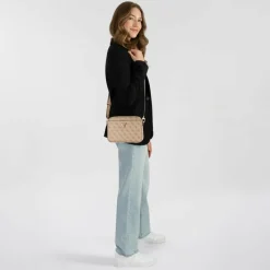 Guess Umhängetaschen<Meridian II Umhängetasche 24 cm latte logo