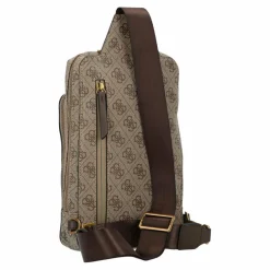 Guess Umhängetaschen<Milano Umhängetasche 33 cm beige-brown-blue