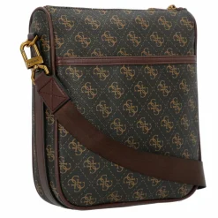 Discount Guess Milano Umhängetasche 22 cm brown-ochre