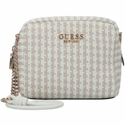 Discount Guess Mirema Umhängetasche 20 cm white multi