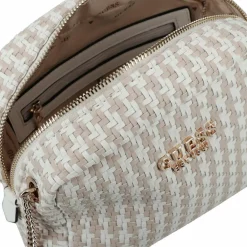 Discount Guess Mirema Umhängetasche 20 cm white multi