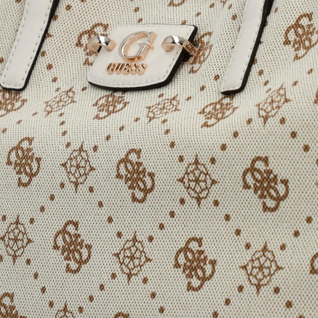 Online Guess Neda Shopper Tasche 40 cm off white logo