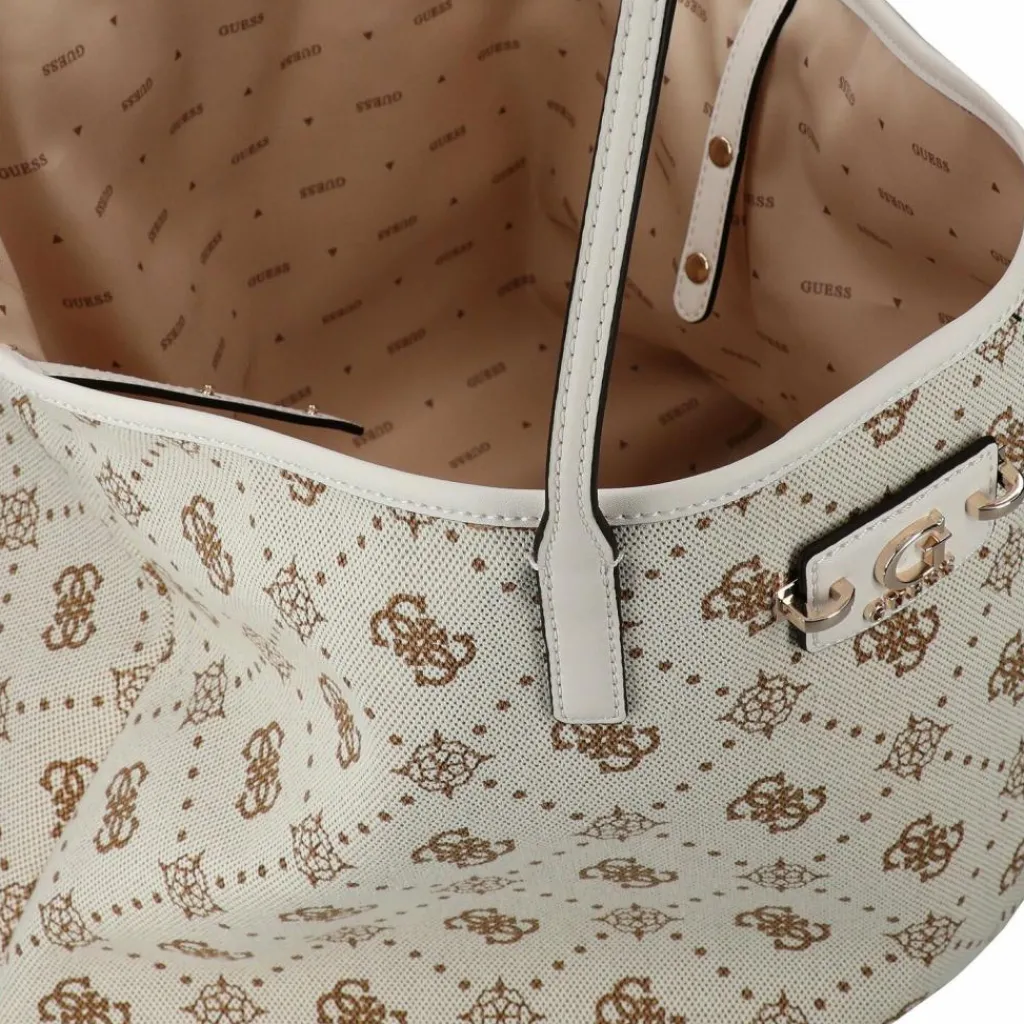 Online Guess Neda Shopper Tasche 40 cm off white logo