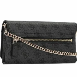 Guess Abendtaschen & Clutches<Noelle II Clutch Geldbörse 21 cm coal logo