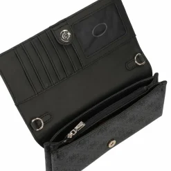 Guess Abendtaschen & Clutches<Noelle II Clutch Geldbörse 21 cm coal logo