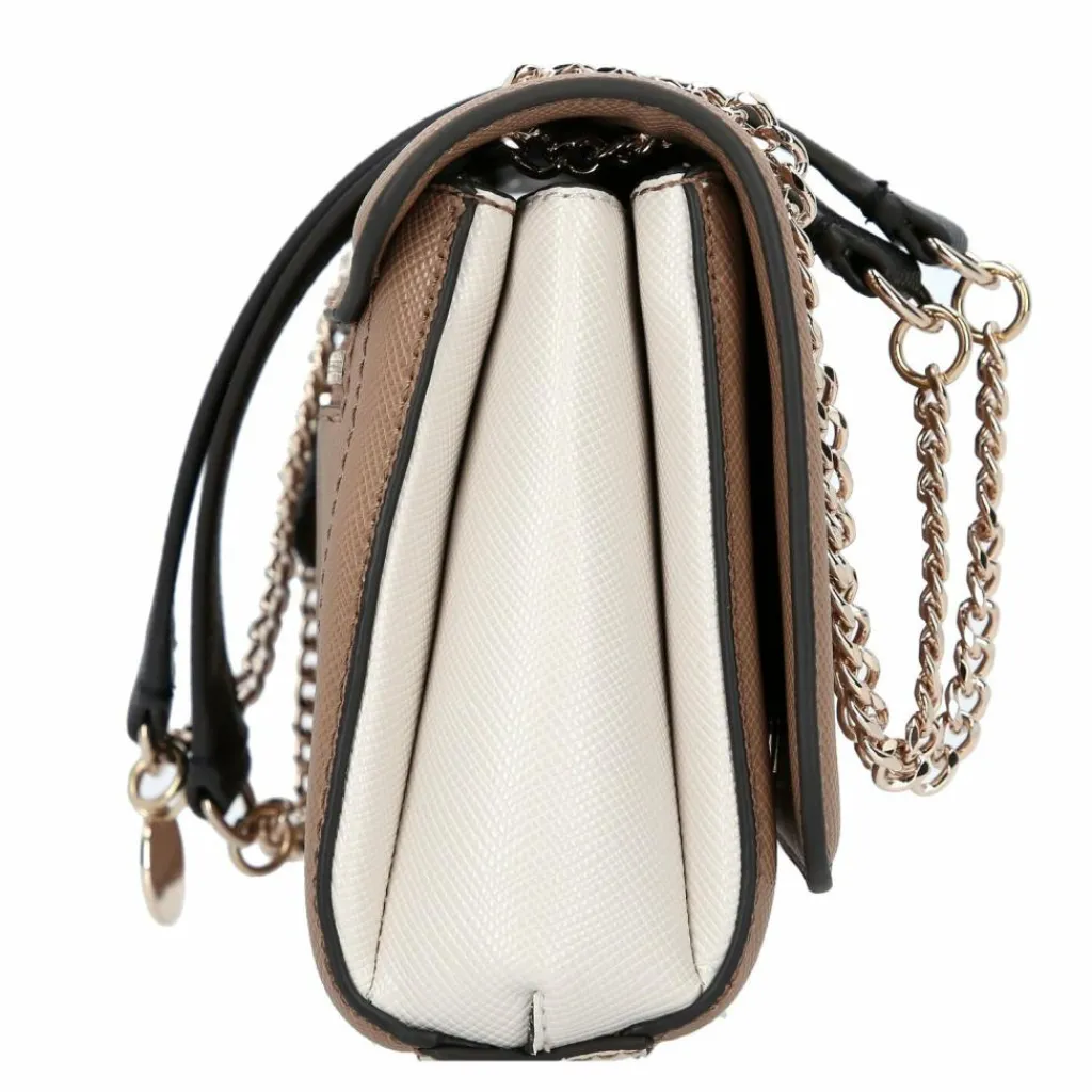 Hot Guess Noelle II Schultertasche 24 cm tan multi