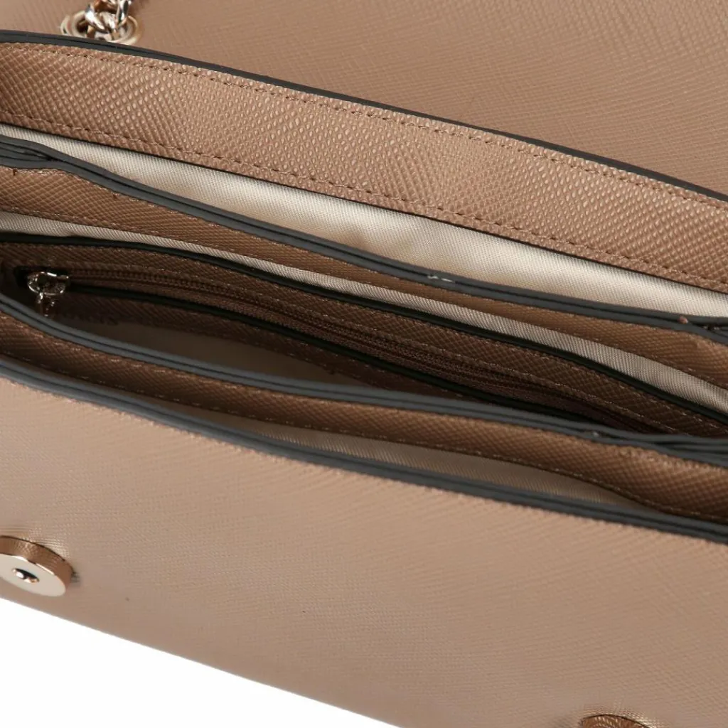 Hot Guess Noelle II Schultertasche 24 cm tan multi