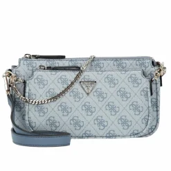 Discount Guess Noelle II Schultertasche 24 cm slate grey