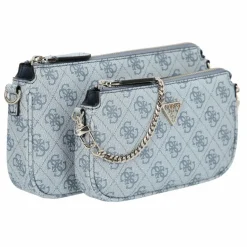 Discount Guess Noelle II Schultertasche 24 cm slate grey