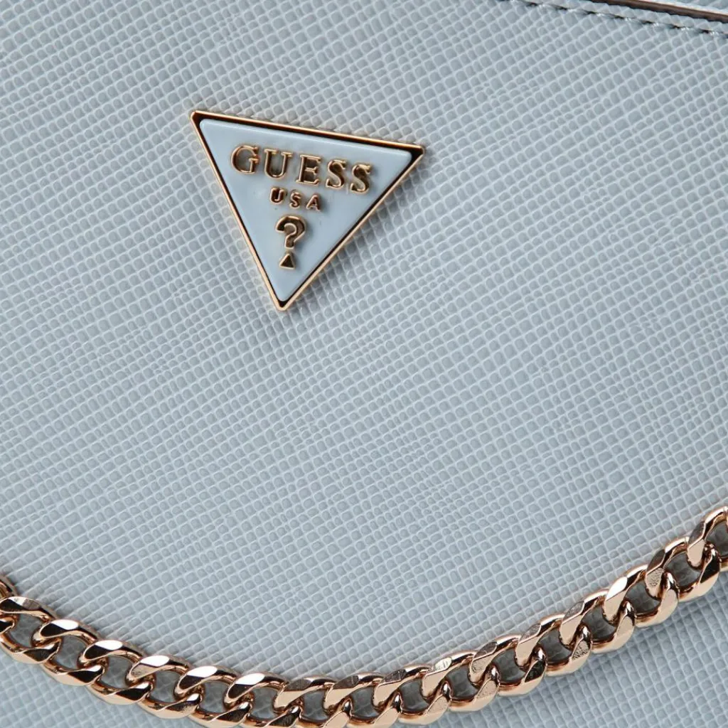 Guess Noelle II Schultertasche 22 cm misty blue