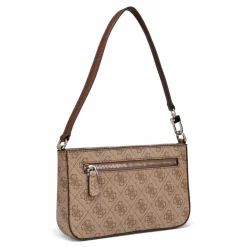 Clearance Guess Noelle II Schultertasche 22 cm latte logo-brown