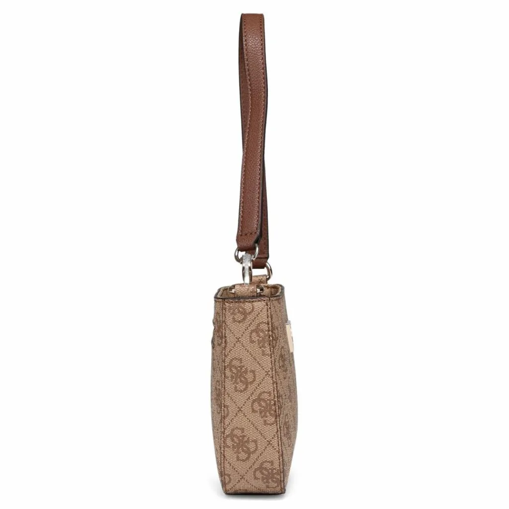 Clearance Guess Noelle II Schultertasche 22 cm latte logo-brown