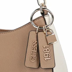 Guess Schultertaschen|Henkeltaschen<Noelle II Schultertasche 28 cm tan multi